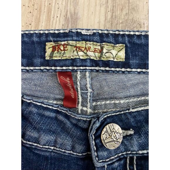 BKE Tenley Bootcut Jeans Ankle Crop Mid Rise Women’s Sz 29 - Picture 4 of 9